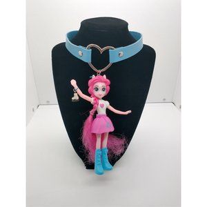 Pinkie Pie Equestria Collar Choker Necklace Bubblegoth Handmade Alt MLP OOAK